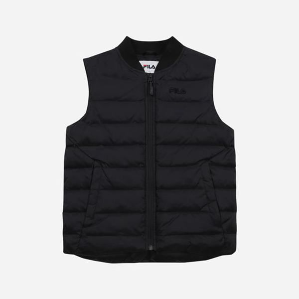 Fila Boy's Vests - Black,NZ 65-20358